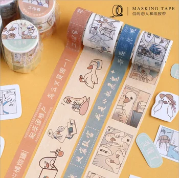 1set DIY Japanese Paper Working duck series Decorative Adhesive Tape Cartoon Washi Tape/Masking Tape Stickers
1set DIY Japanese Paper Working duck series Decorative Adhesive Tape Cartoon Washi Tape/Masking Tape Stickers