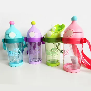 Sippy Cup Strap Plastic Drop Resistant Leakproof Portable Kettle Children's Cup Cartoon Animal School Drinking Water Cup
Sippy Cup Strap Plastic Drop Resistant Leakproof Portable Kettle Children's Cup Cartoon Animal School Drinking Water Cup
