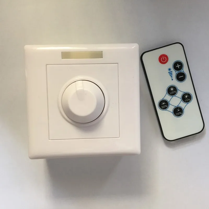 AC85-265V 200W LED Dimmer IR Knob Remote control switch for dimmable LED bulb or LED strip led downlight panel light
AC85-265V 200W LED Dimmer IR Knob Remote control switch for dimmable LED bulb or LED strip led downlight panel light