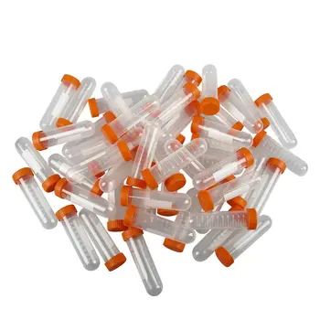 HOT-50 Pcs 50ml Round Bottom Centrifuge Tubes w Attached Caps Clear White Orange
HOT-50 Pcs 50ml Round Bottom Centrifuge Tubes w Attached Caps Clear White Orange
