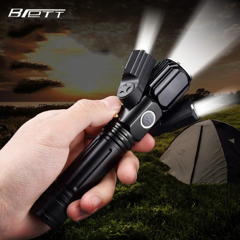 usb flashlight Cree xm-l t6 plus 2*xpe light Outdoor multifunctional lighting Powerful led flashlight
usb flashlight Cree xm-l t6 plus 2*xpe light Outdoor multifunctional lighting Powerful led flashlight