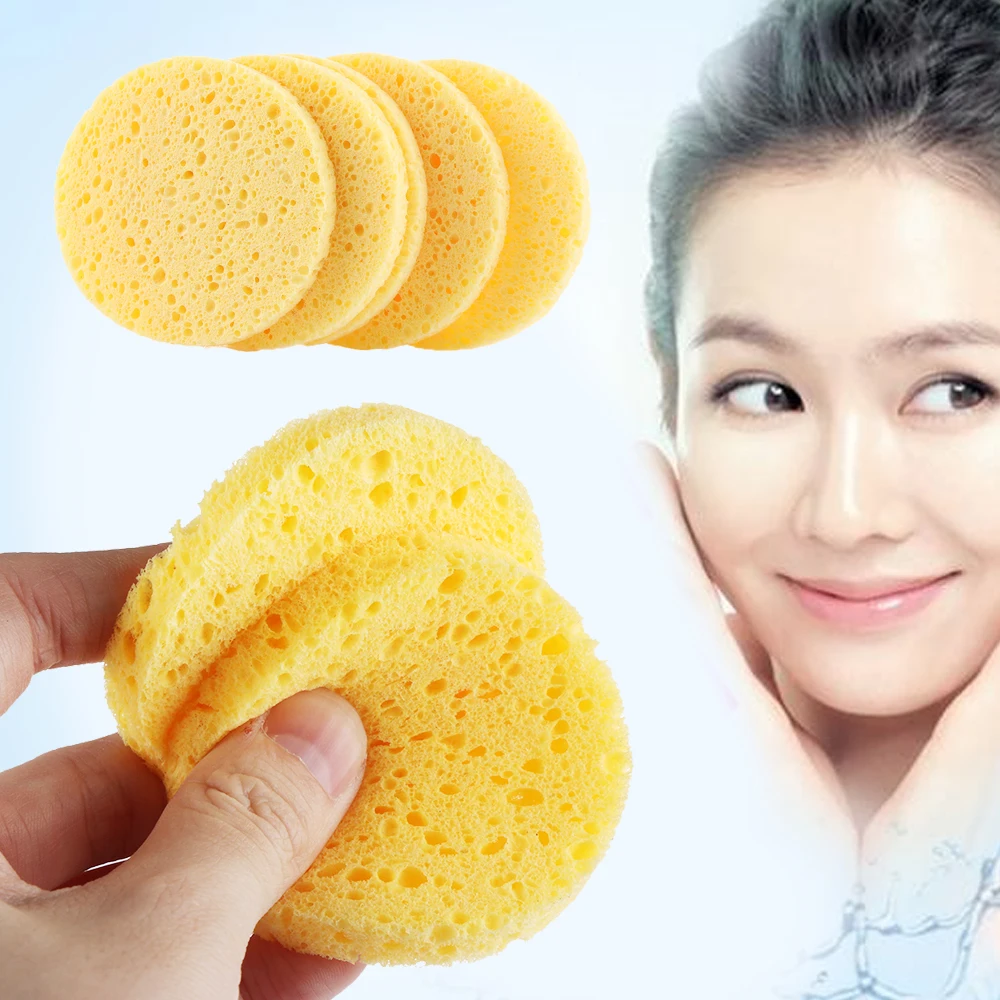 10pcs Natural Wood Pulp Body Facial Cleansing Sponge Round Soft Yellow Cosmetic Puff Skin Care Beauty Exfoliator Makeup Tools
10pcs Natural Wood Pulp Body Facial Cleansing Sponge Round Soft Yellow Cosmetic Puff Skin Care Beauty Exfoliator Makeup Tools