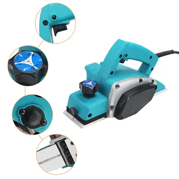 220V/110V 800W Electric Planer Powerful Wooden Handheld Planer Carpenter Woodworking File Tool Home DIY Power Tools Kit
220V/110V 800W Electric Planer Powerful Wooden Handheld Planer Carpenter Woodworking File Tool Home DIY Power Tools Kit