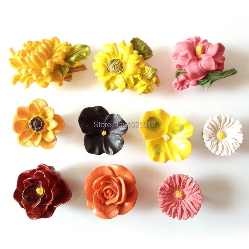 Creative Resin Cartoon Cabinet Knob Flower Series Cupboard Closet Dresser Knob Handle Pulls Children's Room Knob
Creative Resin Cartoon Cabinet Knob Flower Series Cupboard Closet Dresser Knob Handle Pulls Children's Room Knob