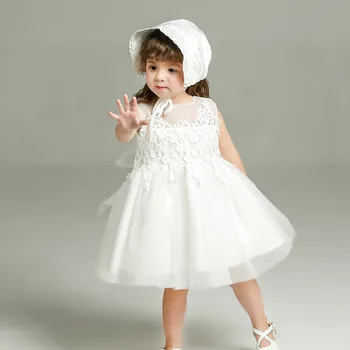0-24M 2pcs Baby Dresses With Hat White Sleevless Vestido Baby Clothing For 1 Year Birthday Party Holiday Christmas SKF154708
0-24M 2pcs Baby Dresses With Hat White Sleevless Vestido Baby Clothing For 1 Year Birthday Party Holiday Christmas SKF154708
