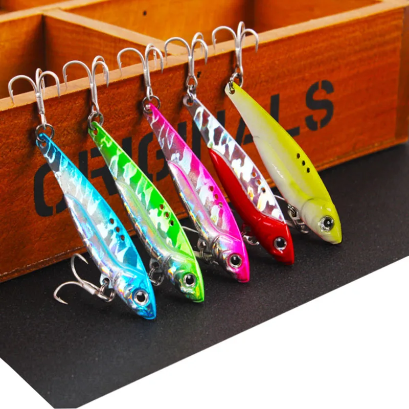 2019 New Arrival Metal Laser VIB Fishing Lure 5g8g13g16g21g Fishing Tackle Crankbait Vibration Spoon Spinner Sinking Bait Tackle
2019 New Arrival Metal Laser VIB Fishing Lure 5g8g13g16g21g Fishing Tackle Crankbait Vibration Spoon Spinner Sinking Bait Tackle