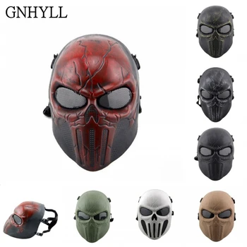 Punisher Mask Ear-protective Full Face Adult CS Wargame Airsoft Paintball Mask Halloween Cosplay Movie Prop Mask 7 Color
Punisher Mask Ear-protective Full Face Adult CS Wargame Airsoft Paintball Mask Halloween Cosplay Movie Prop Mask 7 Color