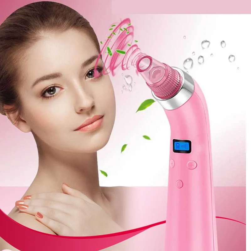 Face Nose Vacuum Blackhead Extractor Pores Cleaning Black Dot Comedo Extractor Point Noir Aspiration Acne Suction Massage Tool
Face Nose Vacuum Blackhead Extractor Pores Cleaning Black Dot Comedo Extractor Point Noir Aspiration Acne Suction Massage Tool