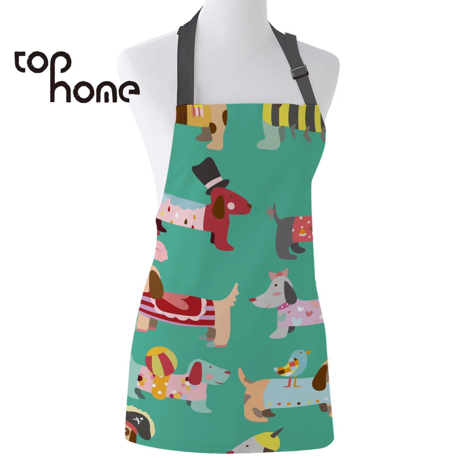 Tophome Kitchen Apron Dog Cartoon Design Pet Lover Adjustable Sleeveless Canvas Aprons for Men Women Kids Home Cleaning Tools
Tophome Kitchen Apron Dog Cartoon Design Pet Lover Adjustable Sleeveless Canvas Aprons for Men Women Kids Home Cleaning Tools