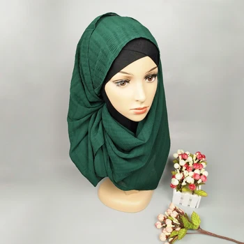 New Women Hijab Scarf Classical Chiffon Soft Long Sarves Solid Muslim Women Scarf New Fashion Cotton and Linen Shawl Head Wrap
New Women Hijab Scarf Classical Chiffon Soft Long Sarves Solid Muslim Women Scarf New Fashion Cotton and Linen Shawl Head Wrap