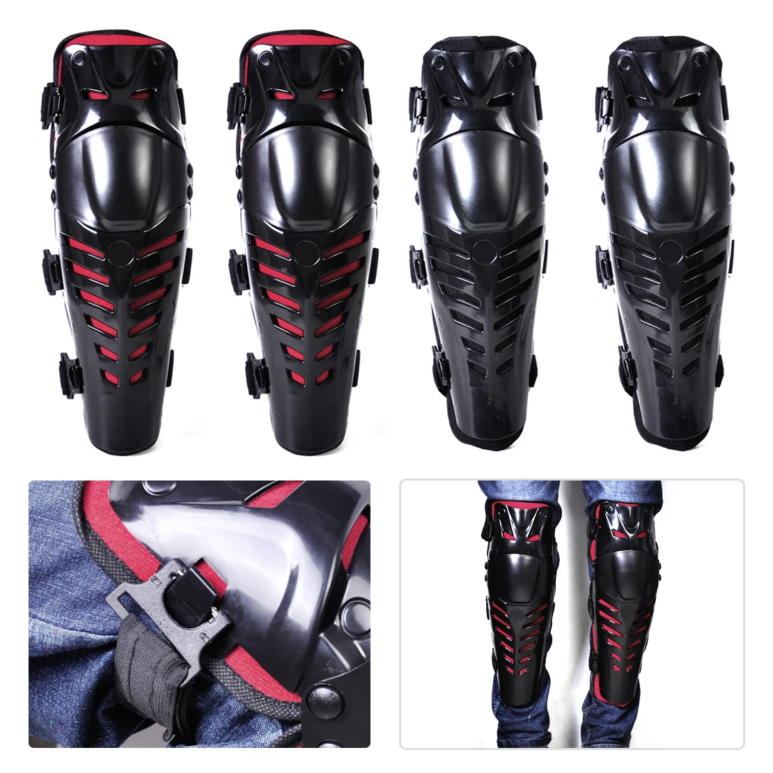 beler 2pcs Adults Knee Protector Guard Pad Shin Armor High Quality Knees Pads fit for Motorcycle Motocross Bike Harley Bobber
beler 2pcs Adults Knee Protector Guard Pad Shin Armor High Quality Knees Pads fit for Motorcycle Motocross Bike Harley Bobber