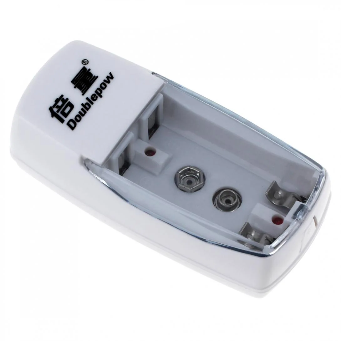 Doublepow 2 Independent Channels Quick Intelligent Charger for AA / AAA / 9V Ni-MH / Ni-CD Battery with LED Indicator
Doublepow 2 Independent Channels Quick Intelligent Charger for AA / AAA / 9V Ni-MH / Ni-CD Battery with LED Indicator
