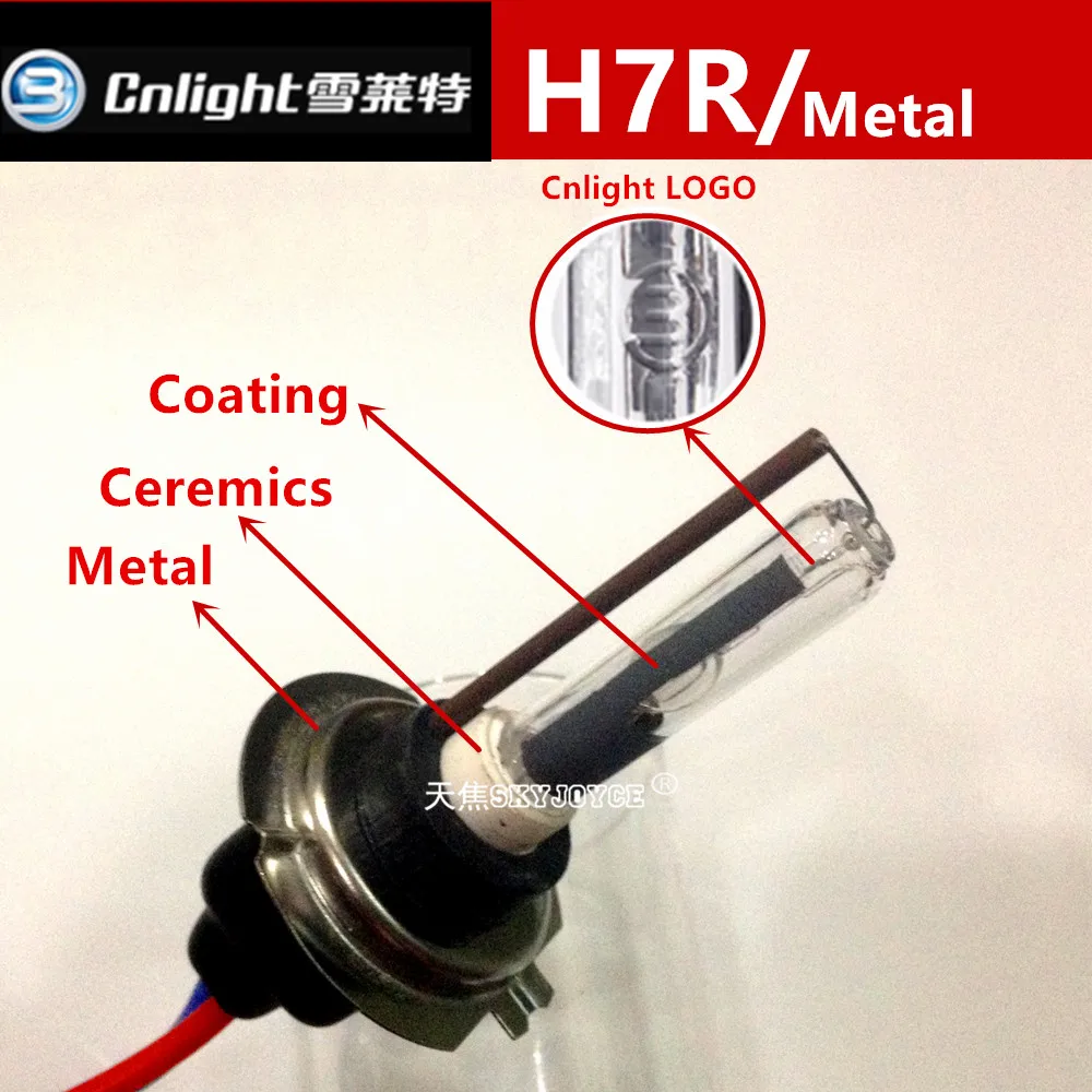 2XCnlight H7R hid xenon lamp bulb 35W metal base ceramics holder CNLIGHT H7R coating 4300K 5000K 6000K automobile styling light
2XCnlight H7R hid xenon lamp bulb 35W metal base ceramics holder CNLIGHT H7R coating 4300K 5000K 6000K automobile styling light