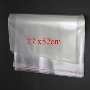 50pcs 27 x 52 cm Transparent OPP Bag Self Adhesive Seal Plastic Cellophane Bag Gift Bag
50pcs 27 x 52 cm Transparent OPP Bag Self Adhesive Seal Plastic Cellophane Bag Gift Bag