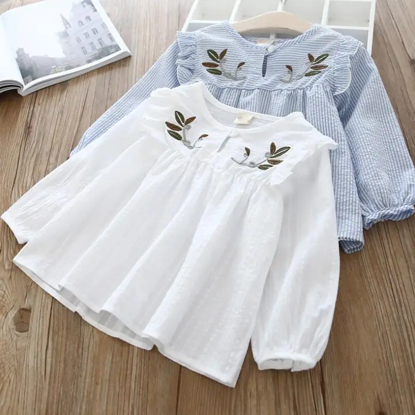 Girls Autumn Embroidery O-neck blouse Children plaid Shirt Clothes Kids Long Sleeve Casual Shirt Clothing
Girls Autumn Embroidery O-neck blouse Children plaid Shirt Clothes Kids Long Sleeve Casual Shirt Clothing