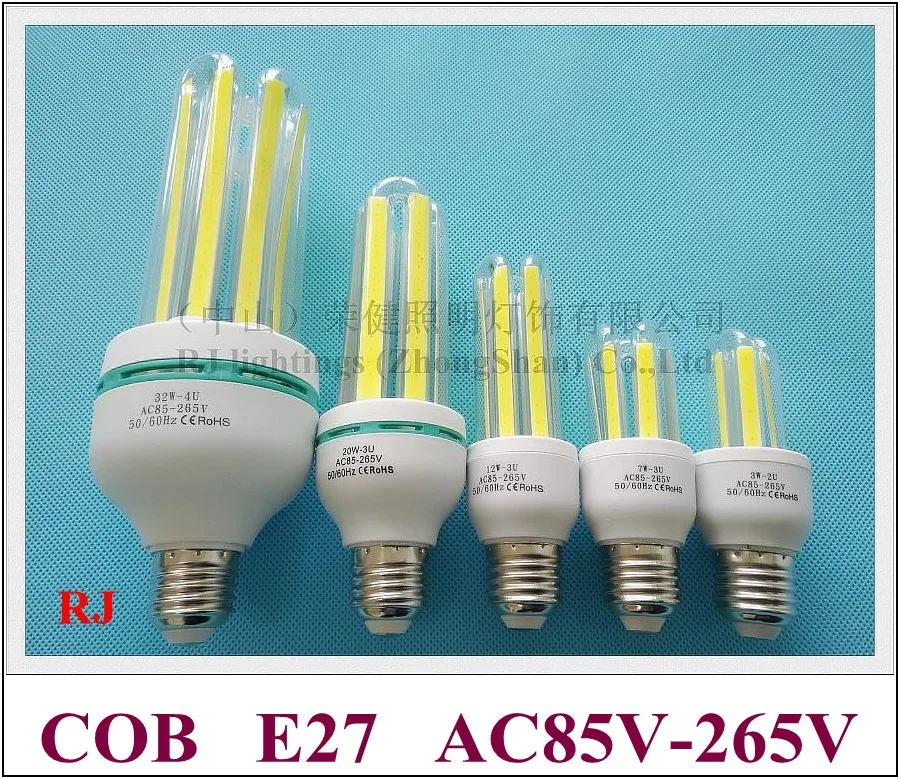 RONGJIAN(RJ) COB corn LED bulb E27 COB LED corn bulb light lamp (3W - 32W) AC85V-265V E27 U style for US and Asia
RONGJIAN(RJ) COB corn LED bulb E27 COB LED corn bulb light lamp (3W - 32W) AC85V-265V E27 U style for US and Asia