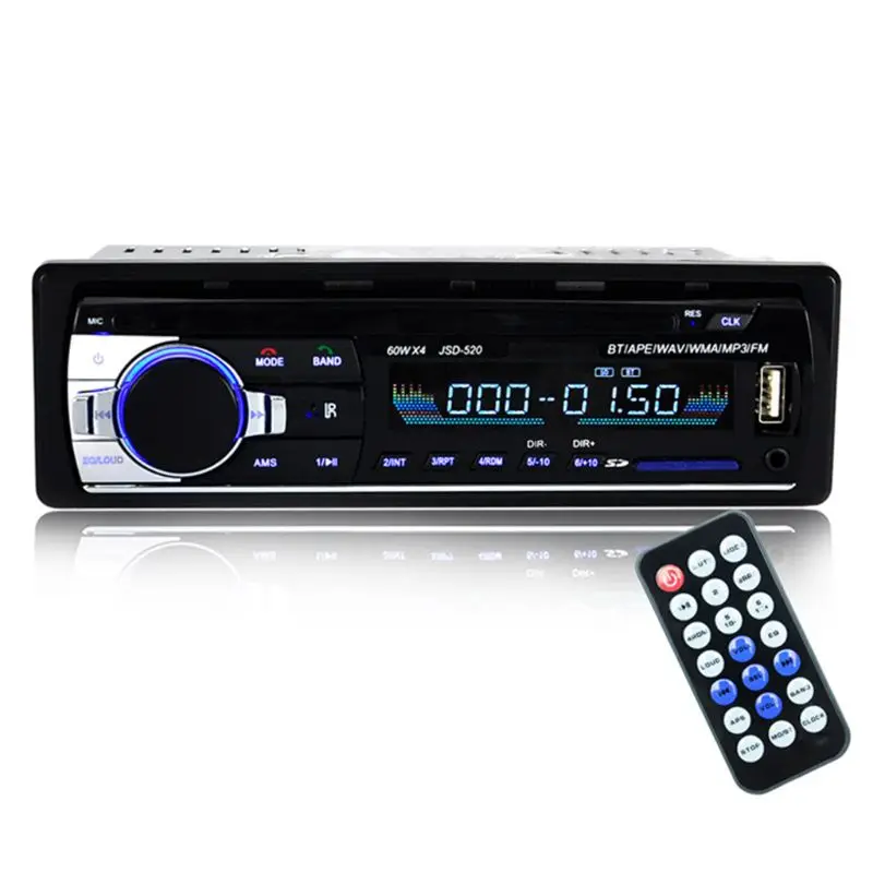 Free Ship 1 Set Bluetooth JSD-520 Autoradio DC 12V Car Radio Stereo Player Phone AUX-IN MP3 FM/USB/Radio Player Remote Control
Free Ship 1 Set Bluetooth JSD-520 Autoradio DC 12V Car Radio Stereo Player Phone AUX-IN MP3 FM/USB/Radio Player Remote Control