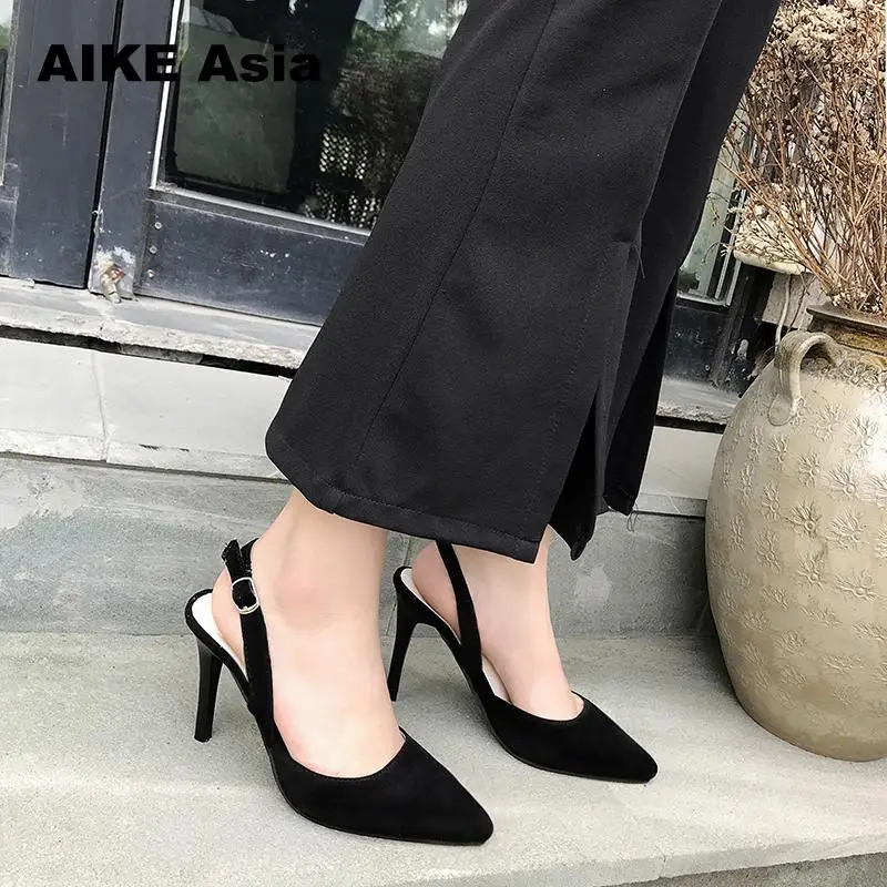 The New 2019 Sexy Thin High Heel Pointed Toe Suede Woman Pumps Fashion Slip On Party Lazy High Heel Shoes Ladies Black
The New 2019 Sexy Thin High Heel Pointed Toe Suede Woman Pumps Fashion Slip On Party Lazy High Heel Shoes Ladies Black