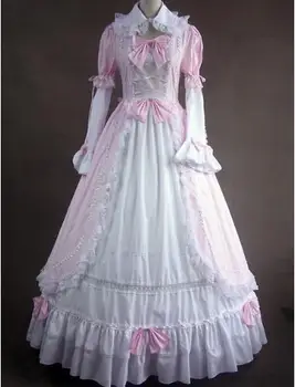 Can be custom 2015 Retro Pink/Purple Removable Sleeve Renaissance Bow Victorian Gothic Lolita Dresses
Can be custom 2015 Retro Pink/Purple Removable Sleeve Renaissance Bow Victorian Gothic Lolita Dresses