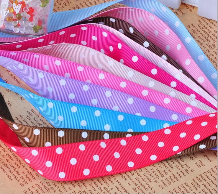YOFAY 7/8" 22MM Polka Dots Printed Grosgrain Ribbon For Wedding Party Hairpin Decroation Bake Gift packing DIY Material 10yard
YOFAY 7/8" 22MM Polka Dots Printed Grosgrain Ribbon For Wedding Party Hairpin Decroation Bake Gift packing DIY Material 10yard