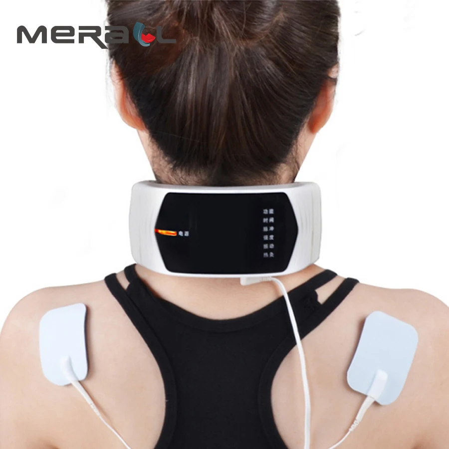 Electric pulse neck massager magnetic therapy body massage relief pain cervical vertebra care Relaxation Treatments USB charging
Electric pulse neck massager magnetic therapy body massage relief pain cervical vertebra care Relaxation Treatments USB charging