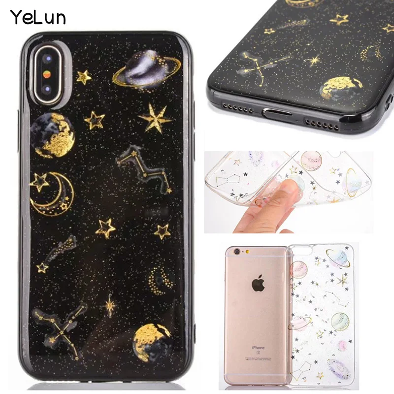 YeLun Luxury Glitter Stars Case For iPhone X 10 6 7 8 Plus Girly Soft Silicon TPU Back Cover For iPhone 6s 5s SE Fundas Coque
YeLun Luxury Glitter Stars Case For iPhone X 10 6 7 8 Plus Girly Soft Silicon TPU Back Cover For iPhone 6s 5s SE Fundas Coque