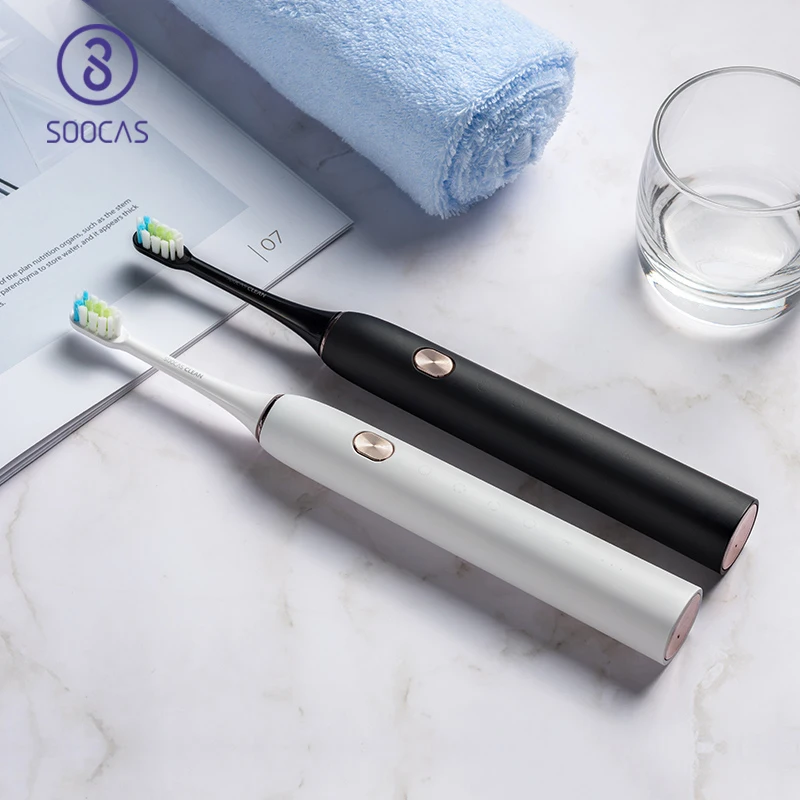 SOOCAS X3 SOOCARE Electric Sonic Toothbrush for Xiaomi ToothBrush 4 Modes Smart Control Ultrasonic Automatic Tooth Brush Clean
SOOCAS X3 SOOCARE Electric Sonic Toothbrush for Xiaomi ToothBrush 4 Modes Smart Control Ultrasonic Automatic Tooth Brush Clean