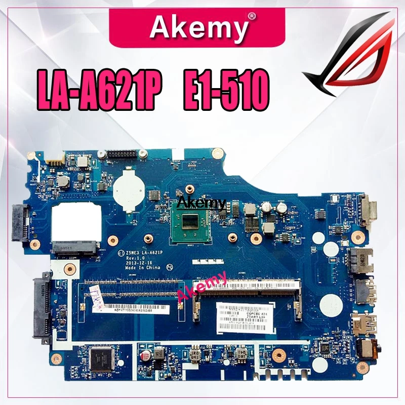 Z5WE3 LA-A621P mainboard For Acer aspire E1-510 E1-510-2500 laptop motherboard Test work 100% original
Z5WE3 LA-A621P mainboard For Acer aspire E1-510 E1-510-2500 laptop motherboard Test work 100% original