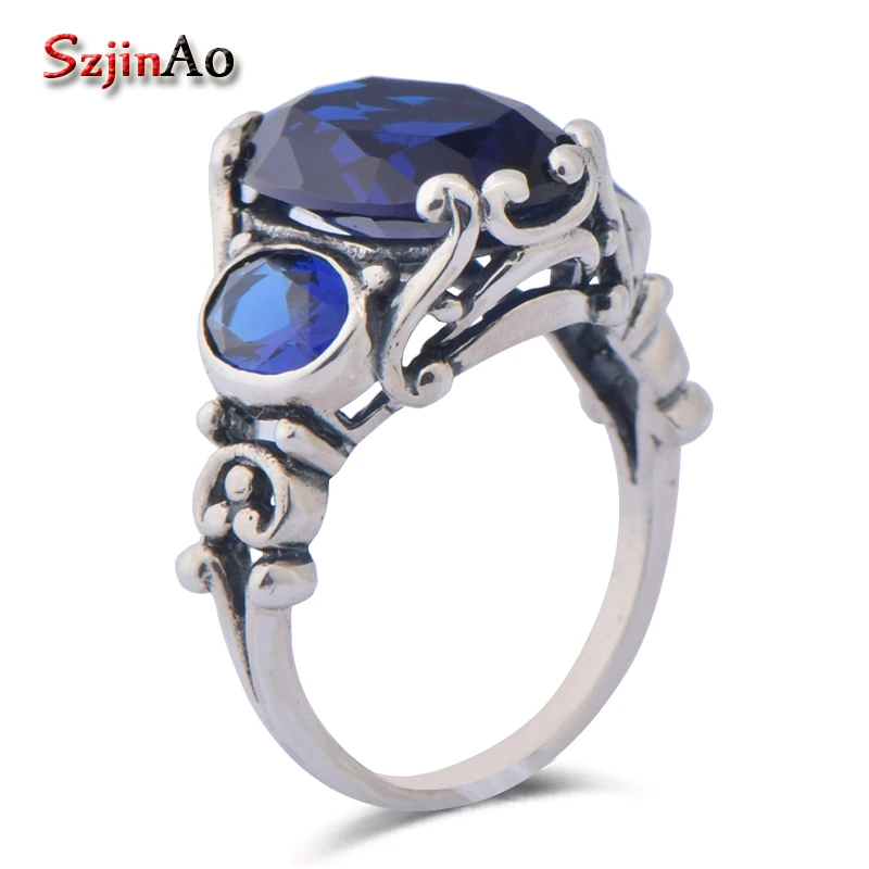 Szjinao New Fashion Charm and High Quality 925 Sterling Silver Brand Designer Sapphire Ring Wedding Jewelry
Szjinao New Fashion Charm and High Quality 925 Sterling Silver Brand Designer Sapphire Ring Wedding Jewelry