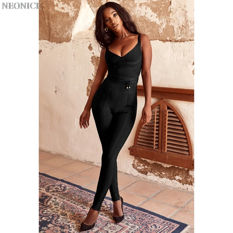 2019 new woman Bandage Jumpsuits stretch tight nightclub socialite birthday party fashion sexy package hip leisure tassel belt
2019 new woman Bandage Jumpsuits stretch tight nightclub socialite birthday party fashion sexy package hip leisure tassel belt