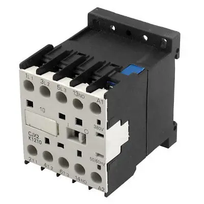 CJX2-K1210 380 Вольт катушка 35 мм din-рейка 12A три полюса 3P 1NO контактор переменного тока
CJX2-K1210 380 Вольт катушка 35 мм din-рейка 12A три полюса 3P 1NO контактор переменного тока