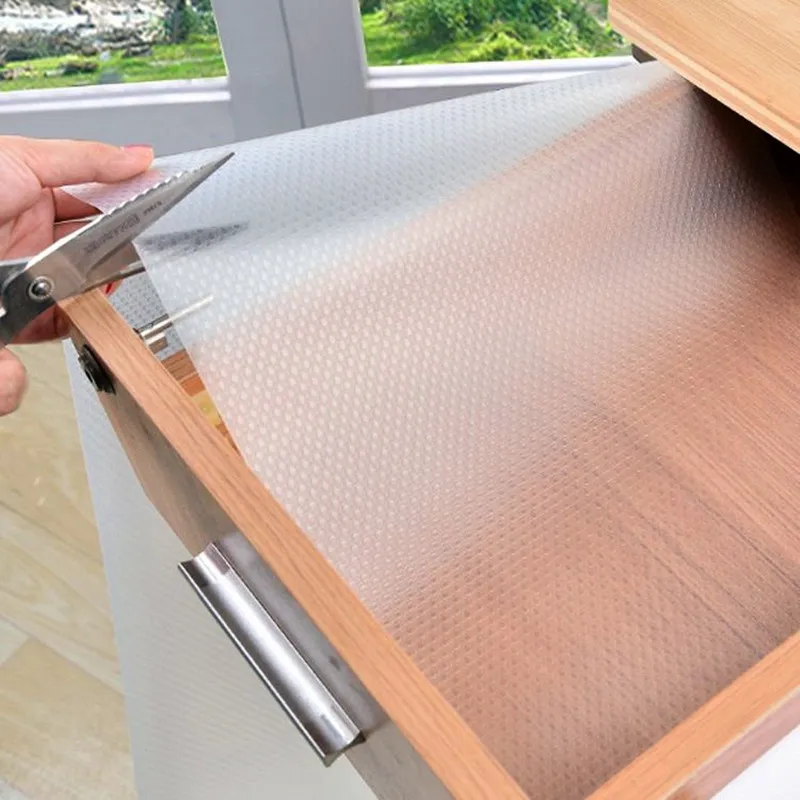 Kitchen Table Drawer Liner Shelf Paper Cabinet Waterproof Oil