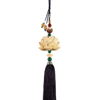 Carving Lotus Car Decoration Pendant Accessories Crafts Sculpture Hanging Dangle Ornament Car Accessories Pendant WD061C
Carving Lotus Car Decoration Pendant Accessories Crafts Sculpture Hanging Dangle Ornament Car Accessories Pendant WD061C
