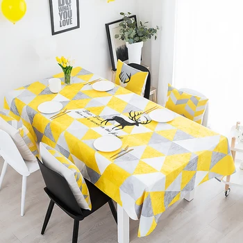 Geometry Yellow Northern Europe Light Extravagant Velvet Table Cloth Rectangle Tea Table Make Up Platform Flannelette Do
Geometry Yellow Northern Europe Light Extravagant Velvet Table Cloth Rectangle Tea Table Make Up Platform Flannelette Do
