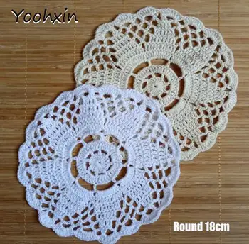 Modern lace cotton table place mat crochet coffee placemat round pad Christmas drink coaster cup mug tea dining doily kitchen
Modern lace cotton table place mat crochet coffee placemat round pad Christmas drink coaster cup mug tea dining doily kitchen