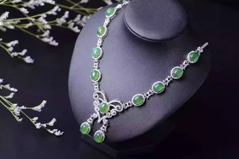 Natural green jasper Necklace natural gemstone Pendant Necklace S925 silver trendy Luxury big butterfly women party fine Jewelry
Natural green jasper Necklace natural gemstone Pendant Necklace S925 silver trendy Luxury big butterfly women party fine Jewelry