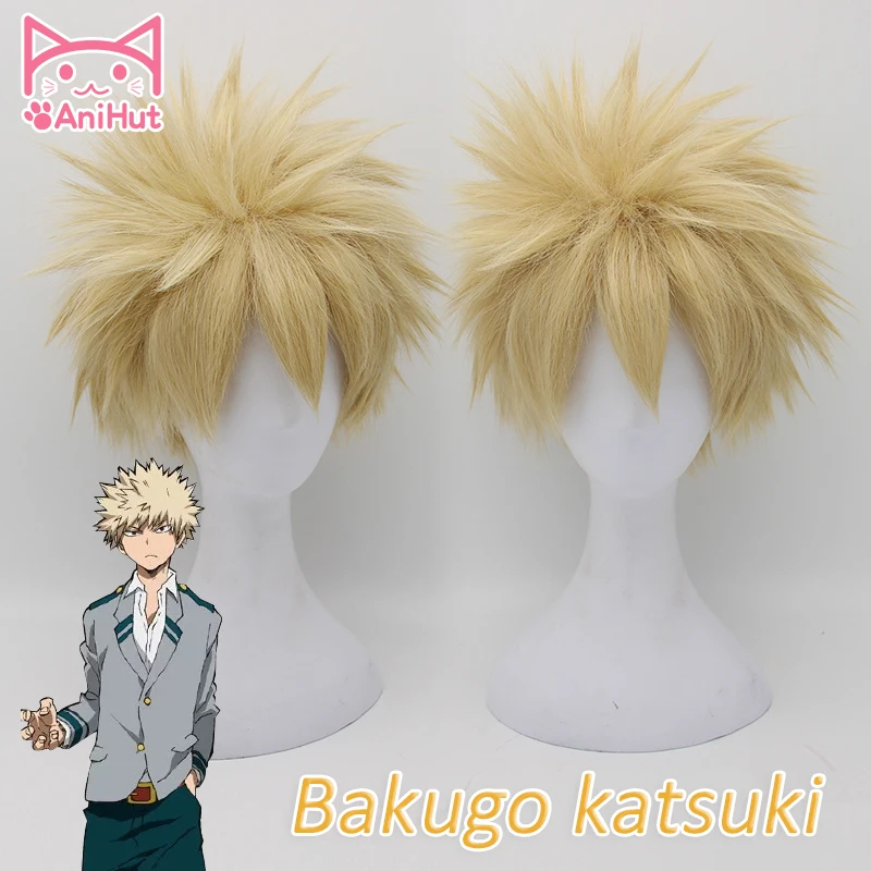 AniHut Anime My Hero Academia Bakugo Katsuki Cosplay Wig Boku No Hero Academia Cosplay Hair Bakugo Katsuki Wigs
AniHut Anime My Hero Academia Bakugo Katsuki Cosplay Wig Boku No Hero Academia Cosplay Hair Bakugo Katsuki Wigs