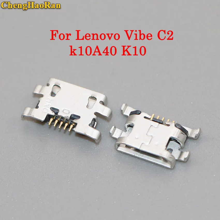 ChengHaoRan 1 шт. мини микро USB разъем для зарядки док порт питания Замена lenovo Vibe C2 k10A40
