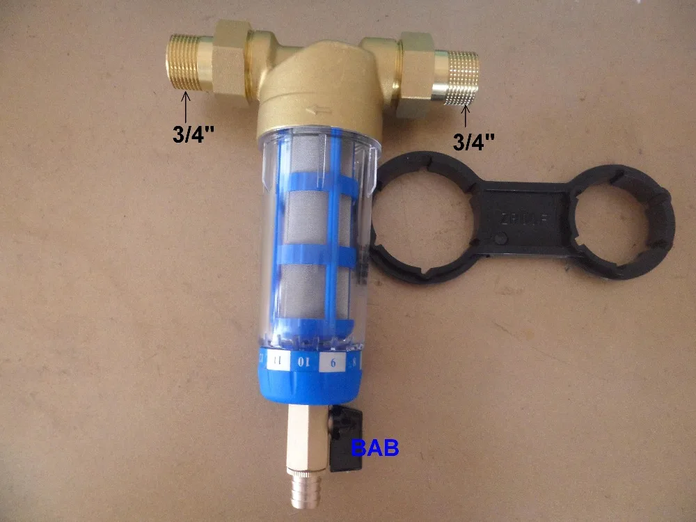 3/4" inch CW617N Brass Prefilter water filter/whole house backwash sediment 40micron stainless steel mesh-high quality
3/4" inch CW617N Brass Prefilter water filter/whole house backwash sediment 40micron stainless steel mesh-high quality