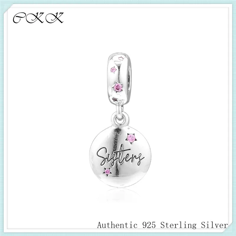 Fit Pandora Bracelet DIY Beads 925 Sterling Forever Sisters Dangle Charm for Jewelry Making 2019 Mother's Day Gift PF956
Fit Pandora Bracelet DIY Beads 925 Sterling Forever Sisters Dangle Charm for Jewelry Making 2019 Mother's Day Gift PF956