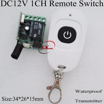 Door Access Opener Button Remote Switch Mini DC 12V 1CH Wireless Switch White Big Button Remote Control Transmitter Waterproof
Door Access Opener Button Remote Switch Mini DC 12V 1CH Wireless Switch White Big Button Remote Control Transmitter Waterproof