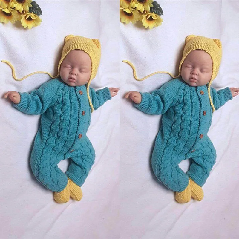 2019 Infant Baby Rompers Autumn Clothes Newborn Baby Boy Girl Knitted Sweater Jumpsuit Spring Kid Toddler Outerwear
2019 Infant Baby Rompers Autumn Clothes Newborn Baby Boy Girl Knitted Sweater Jumpsuit Spring Kid Toddler Outerwear