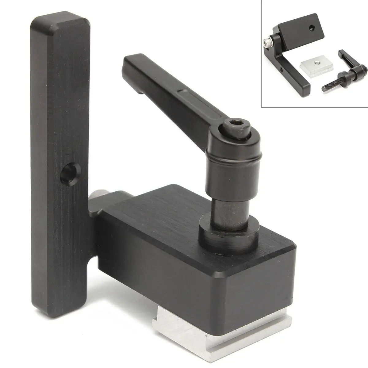High Quality Miter Track Stop for T-Slot T-Tracks Woodworking Tool Miter Track Stop DIY Manual
High Quality Miter Track Stop for T-Slot T-Tracks Woodworking Tool Miter Track Stop DIY Manual