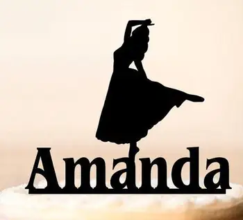 Personalised name Ballet Dancer silhouette birthday Acrylic cake toppers wedding baptism baby shower Baptism party decorations
Personalised name Ballet Dancer silhouette birthday Acrylic cake toppers wedding baptism baby shower Baptism party decorations