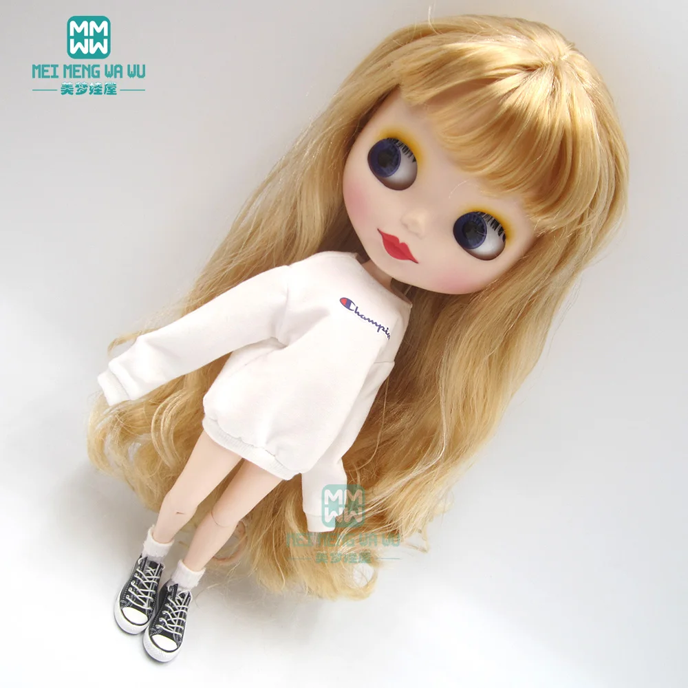 1pcs Blyth Doll Clothes fashion letter sweater, socks for Blyth Azone 1/6 doll accessories
1pcs Blyth Doll Clothes fashion letter sweater, socks for Blyth Azone 1/6 doll accessories