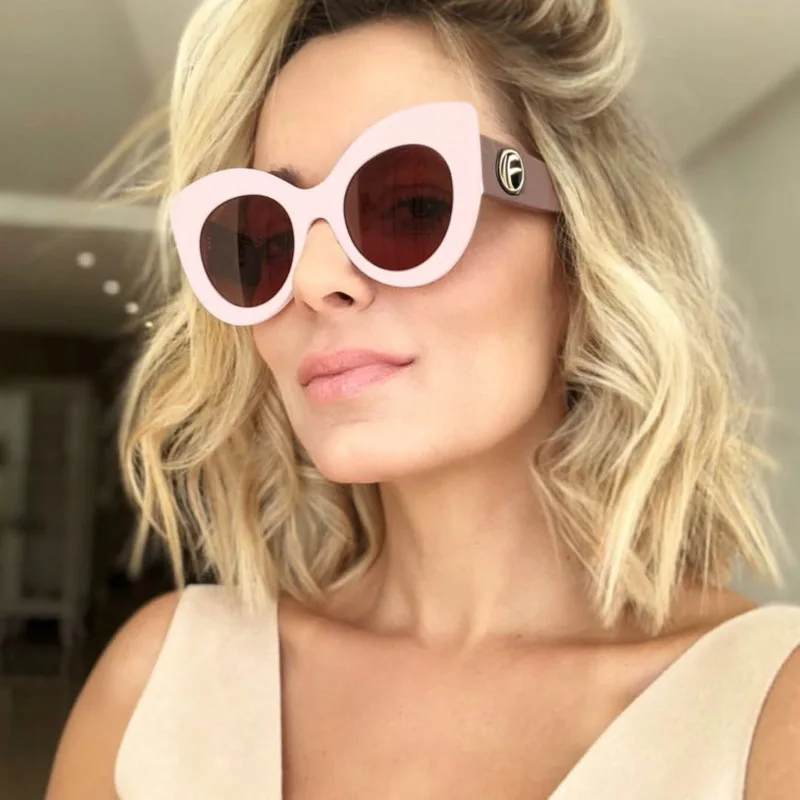 Fashion Cat Eye Sunglasses Women Italy Brand Designer Vintage Gradient Cat Eye Sun Glasses Shades For Women UV400 High Quality
Fashion Cat Eye Sunglasses Women Italy Brand Designer Vintage Gradient Cat Eye Sun Glasses Shades For Women UV400 High Quality
