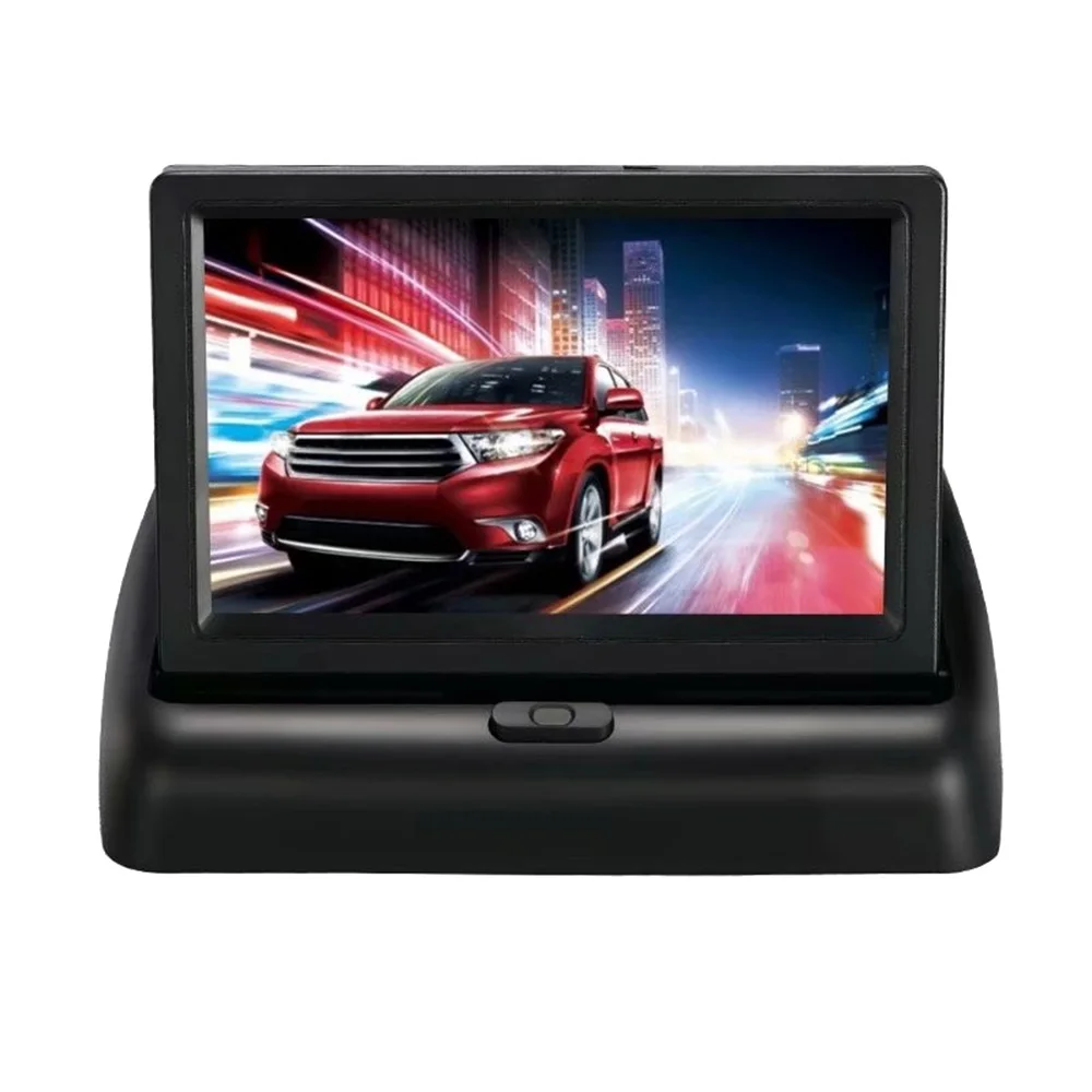 4.3 Inch LCD Display Folding Car Rearview Camera For Reverse Backup Parking Reverse Camera Car Rearview Monitors
4.3 Inch LCD Display Folding Car Rearview Camera For Reverse Backup Parking Reverse Camera Car Rearview Monitors