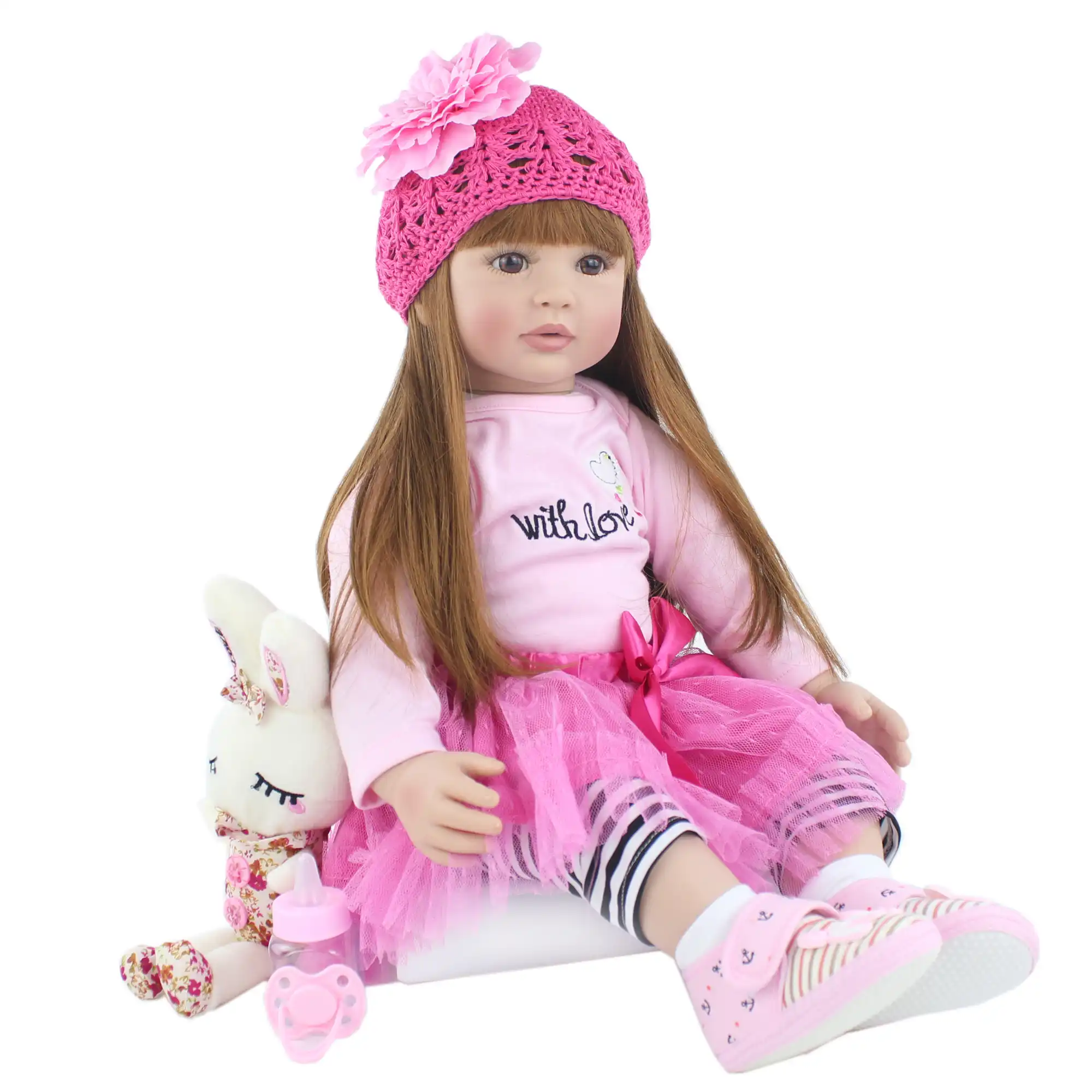 keiumi lovely reborn baby dolls 24 silicone soft cotton body