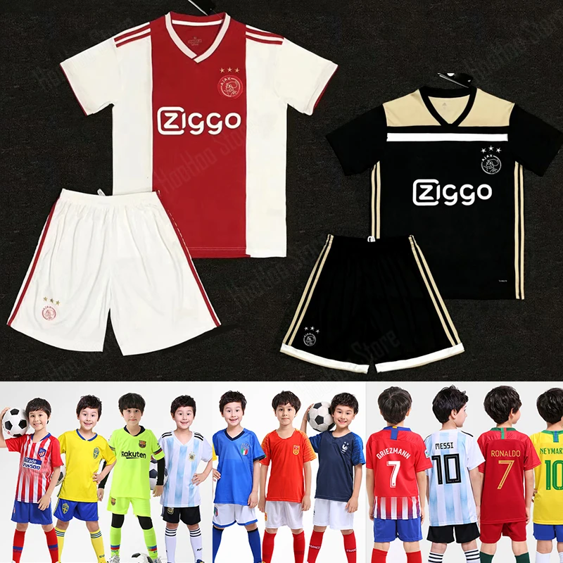 2018 2019 2020 Kids AJAX Jersey AJAX Suit Home Children's Shirt AJAX 18 19 20 football Jersey Sports Suit T-shirt Gift socks
2018 2019 2020 Kids AJAX Jersey AJAX Suit Home Children's Shirt AJAX 18 19 20 football Jersey Sports Suit T-shirt Gift socks