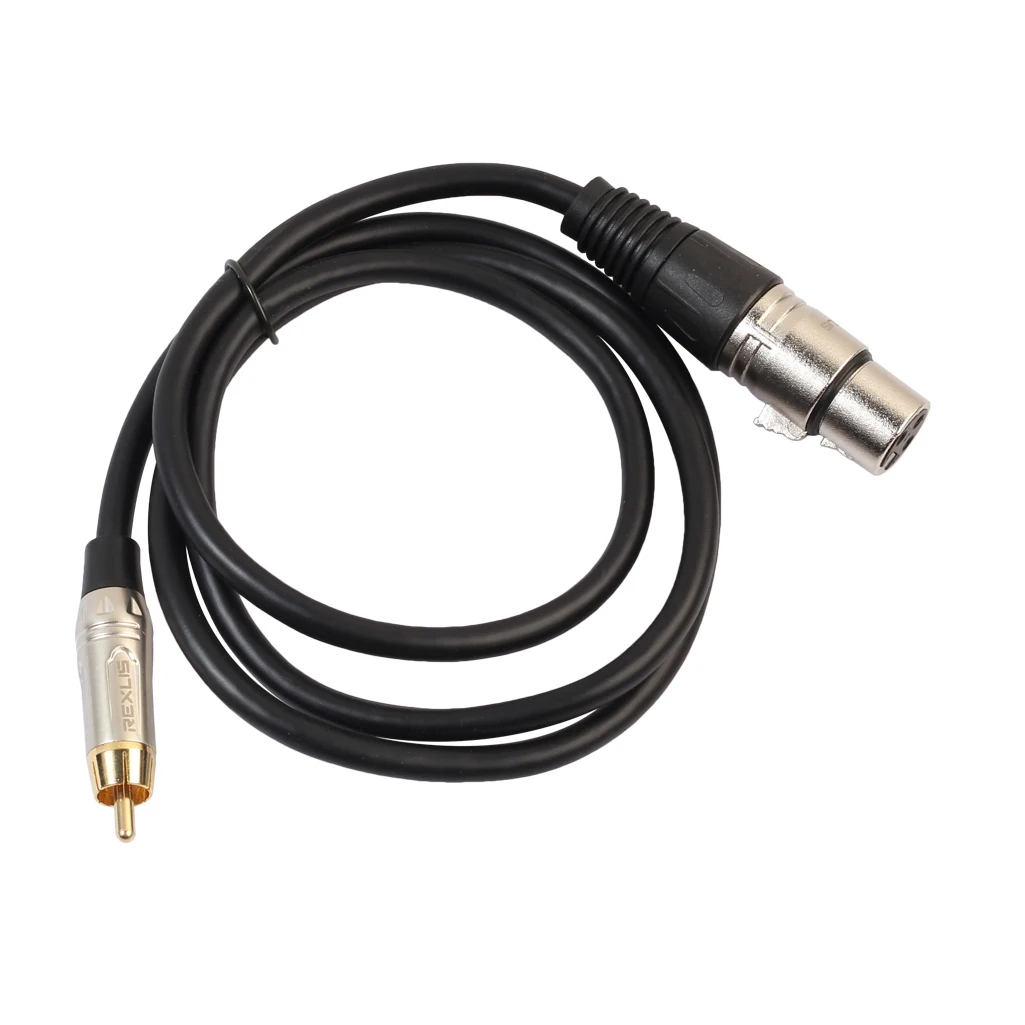REXLIS Audio Balance Mic Cable Patch Cords XLR Female to 3.5mm Cable Connector Cord for Microphone Condenser Microphone Snake
REXLIS Audio Balance Mic Cable Patch Cords XLR Female to 3.5mm Cable Connector Cord for Microphone Condenser Microphone Snake